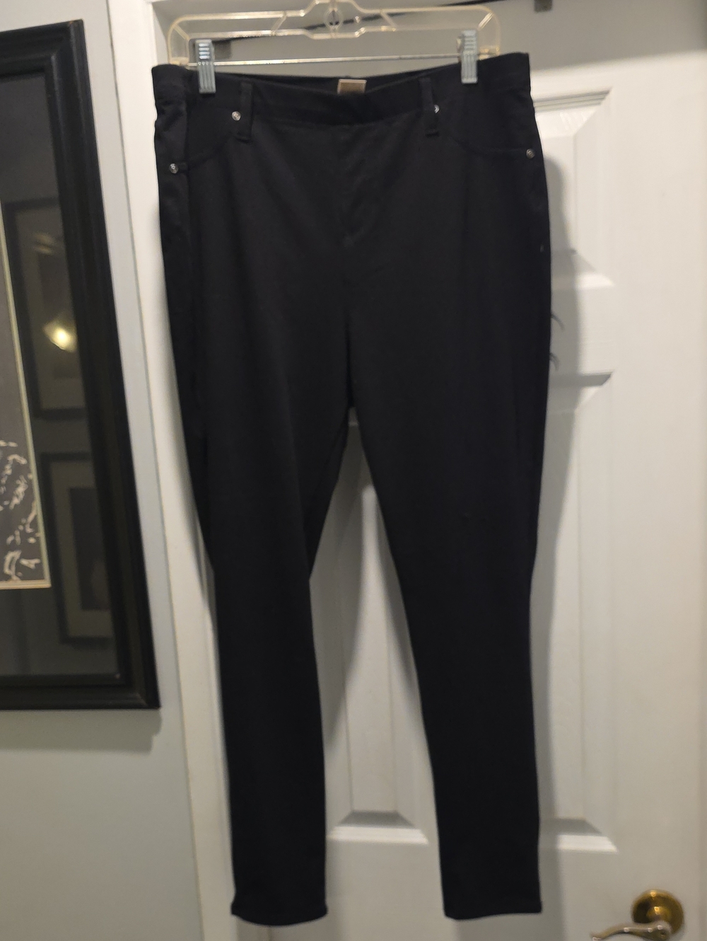 Black Stretch Pants